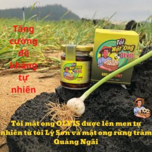 Tỏi Lý Sơn Ngâm Mật Ong Rừng Tràm