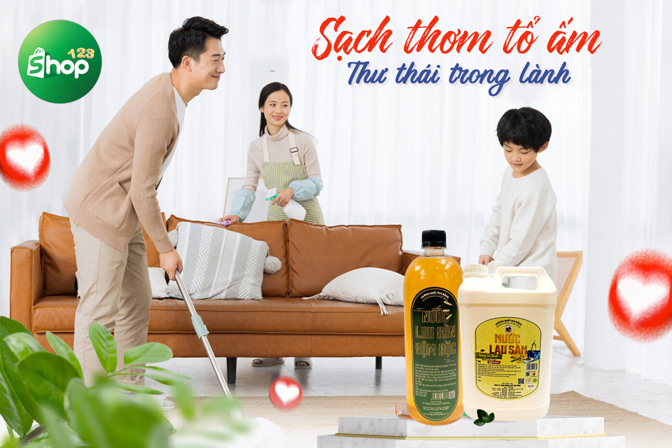 Sau khi sử dụng nước lau sàn sả chanh, hãy đậy kín nắp và để sản phẩm ở nơi khô ráo