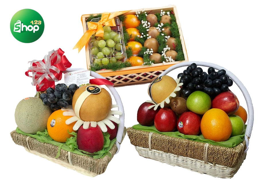 123shop chuyên cung cấp các loại hộp trái cây, giỏ trái cây chất lượng với giá tốt nhất 