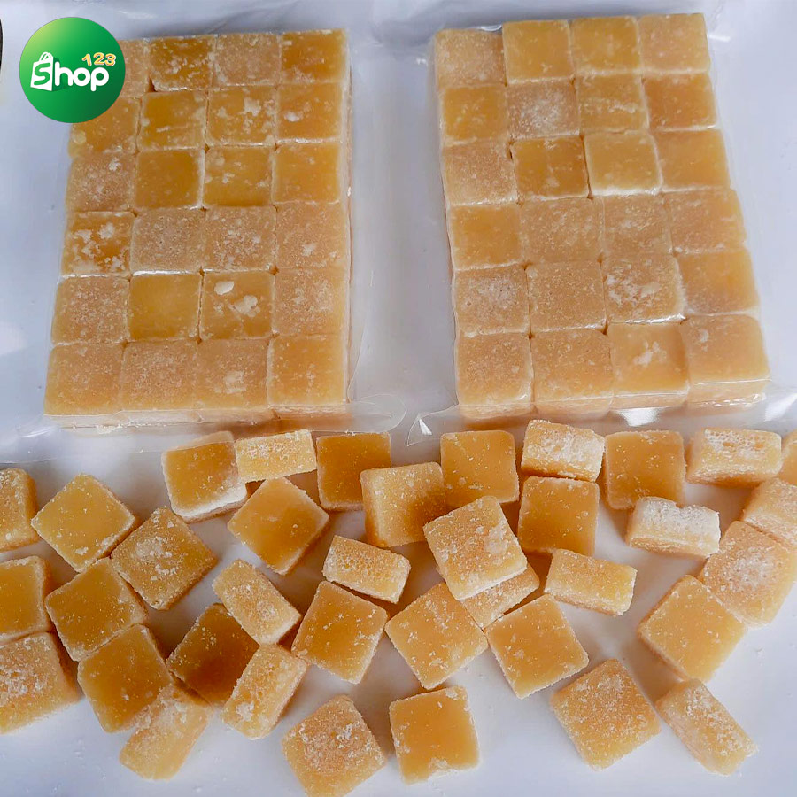 Đường phổi Quảng Ngãi có hình lập phương, màu vàng khá bắt mắt