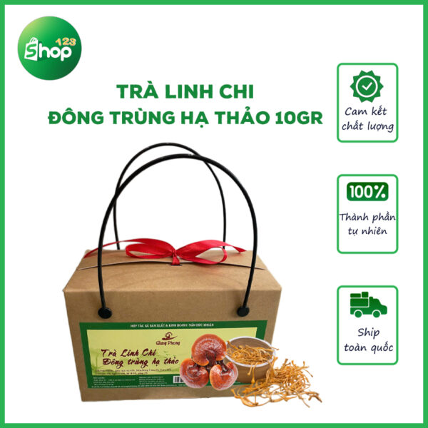 Trà Linh Chi Đông Trùng Hạ Thảo