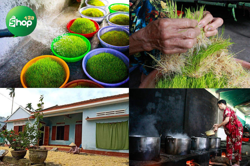 Khâu chuẩn bị nguyên liệu trước khi nấu mạch nha Kim Hồng rất khắt khe 