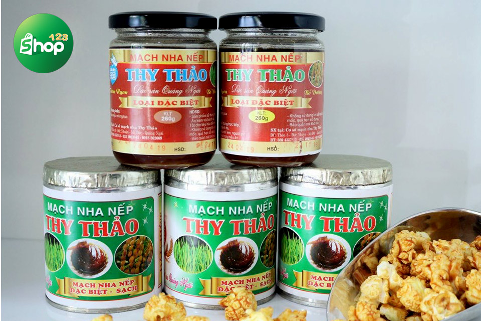 Mạch nha Thy Thảo - Đặc sản làm quà nổi tiếng tại Quảng Ngãi