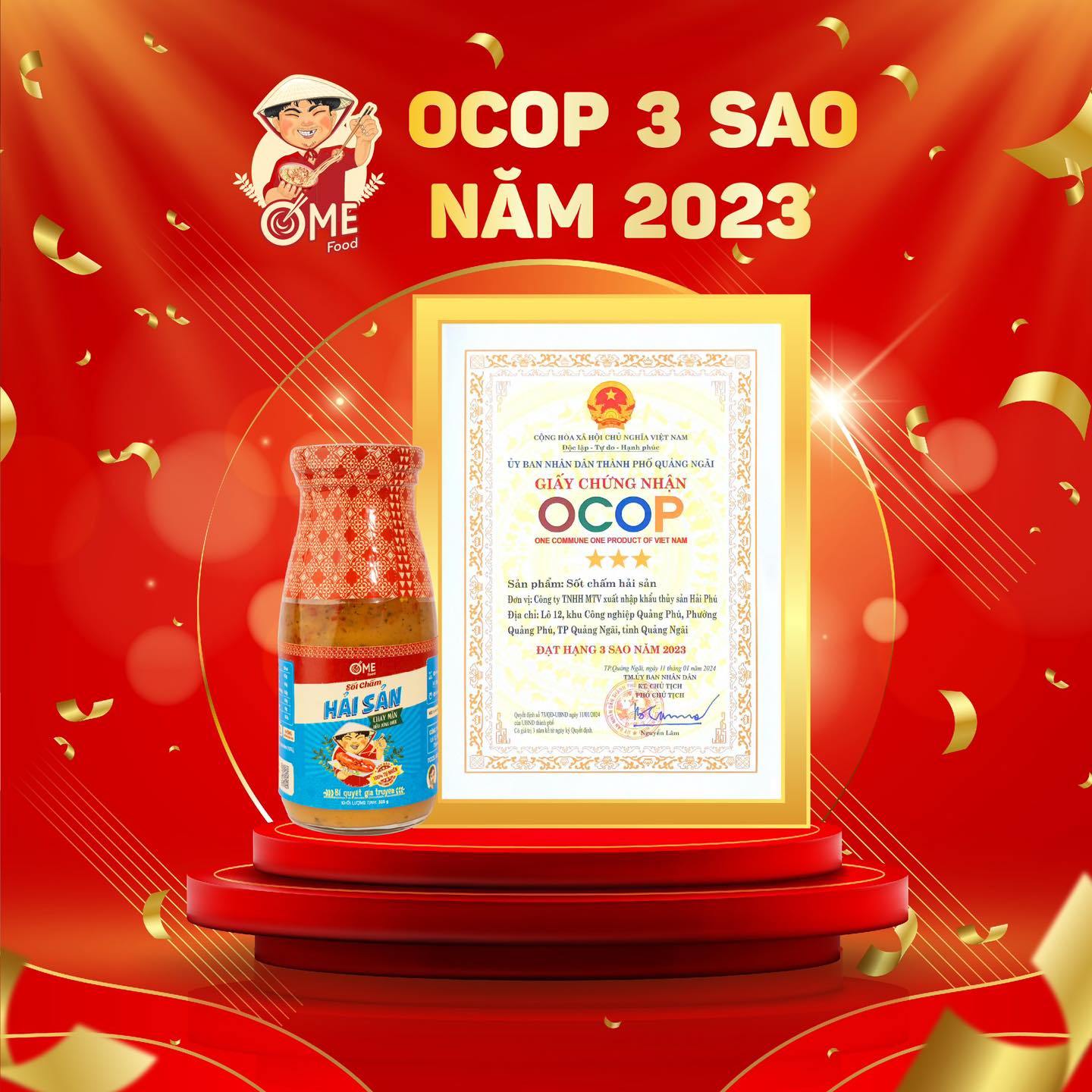 Chứng nhận sản phẩm Ocoop 