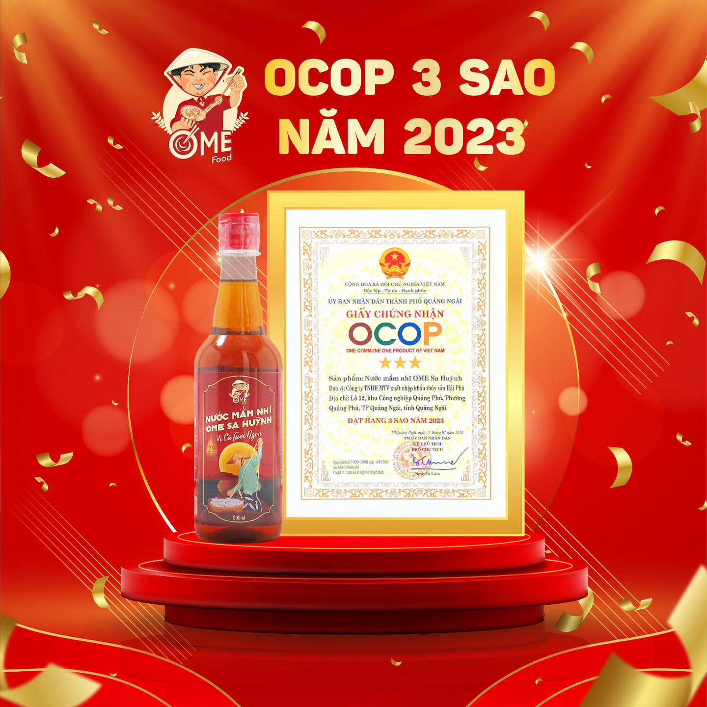 Chứng nhận sản phẩm Ocoop